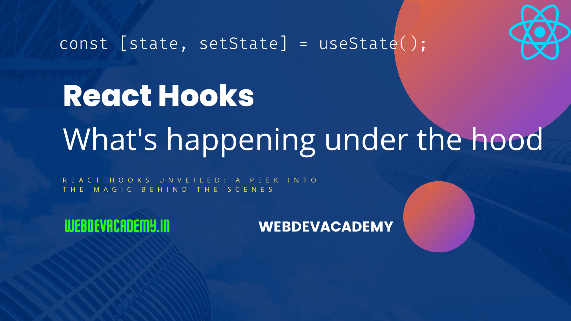 React Hooks - What's happening under the hood