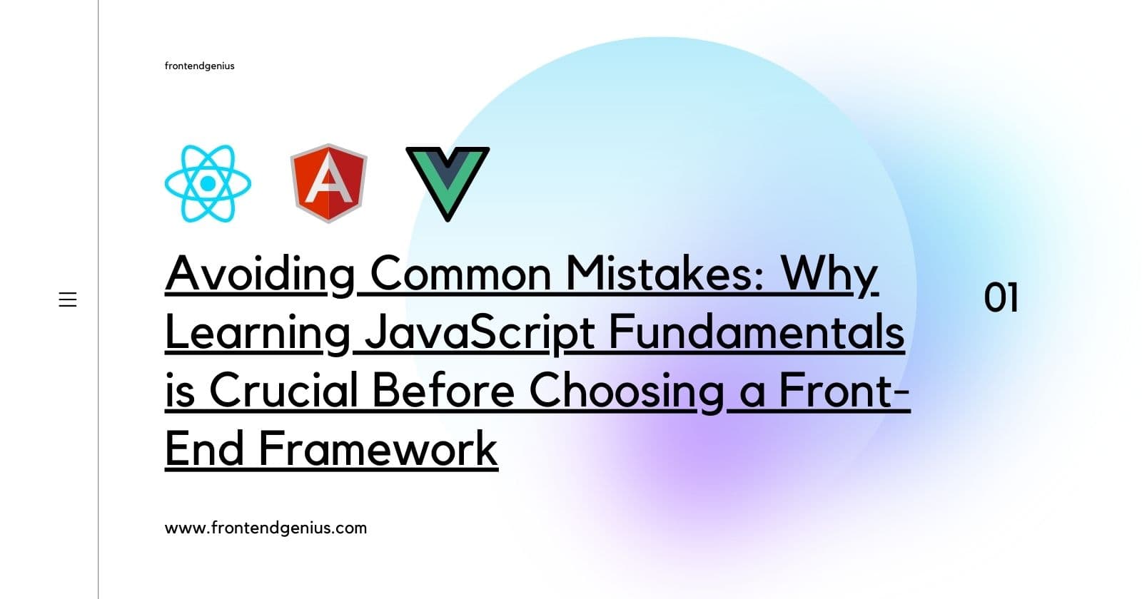 Learning JavaScript Fundamentals Before Choosing a Front-End Framework